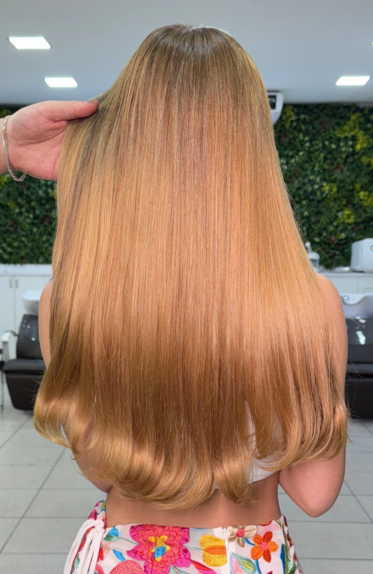 Transformação real de Mega Hair no Romana Hair Studio